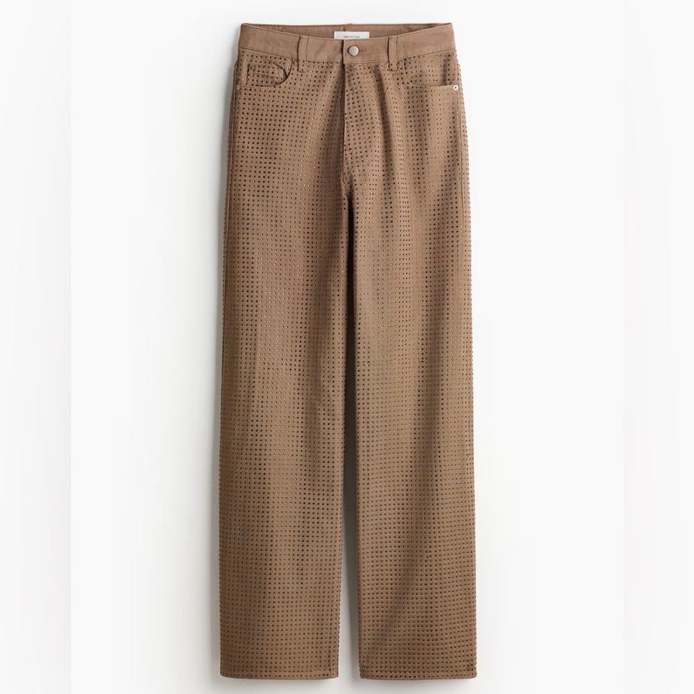 H&M Edition - Rhinestone embellished jeans